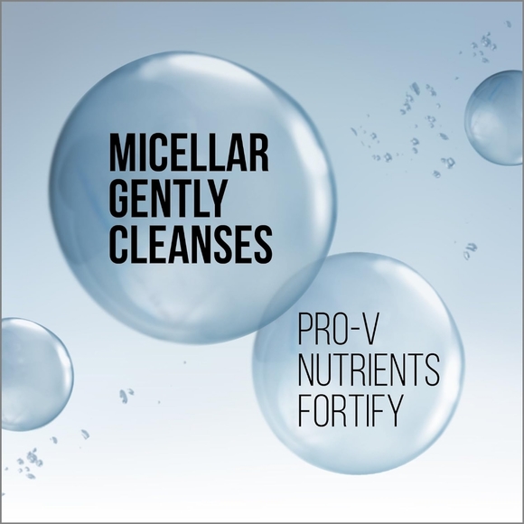 Pantene, 1 Shampoo & 1 Conditioner, with Micellar Water, 17.9 fl oz each - Picture 8 of 8